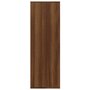 Schoenenrek 54x34x100,5 cm bewerkt hout bruin eikenkleur